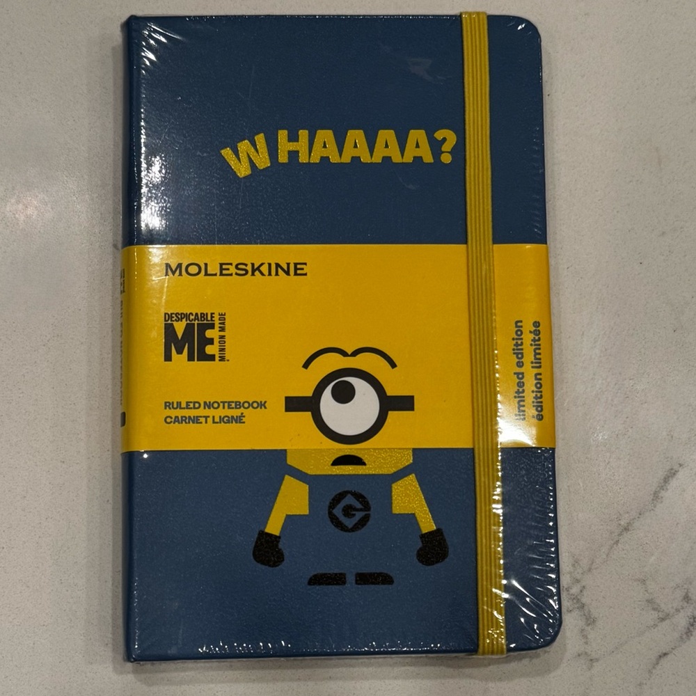 MOLESKINE Ruled Notebook with Limited Edition Stickers 3 1/2 x 5 1/2, 9 x 14 cm